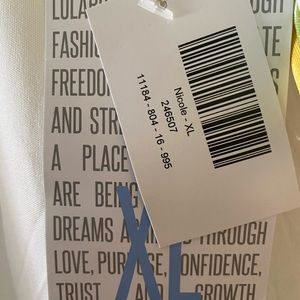 NWT Lularoe Nicole XL